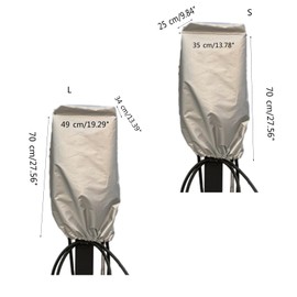 Waterproof Charging Station Cover - UV/Snow Protection for Most Electric Car Outdoor Wall Charger