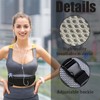 Practical Black Running Waist Bag with Water Bottle - Stylish