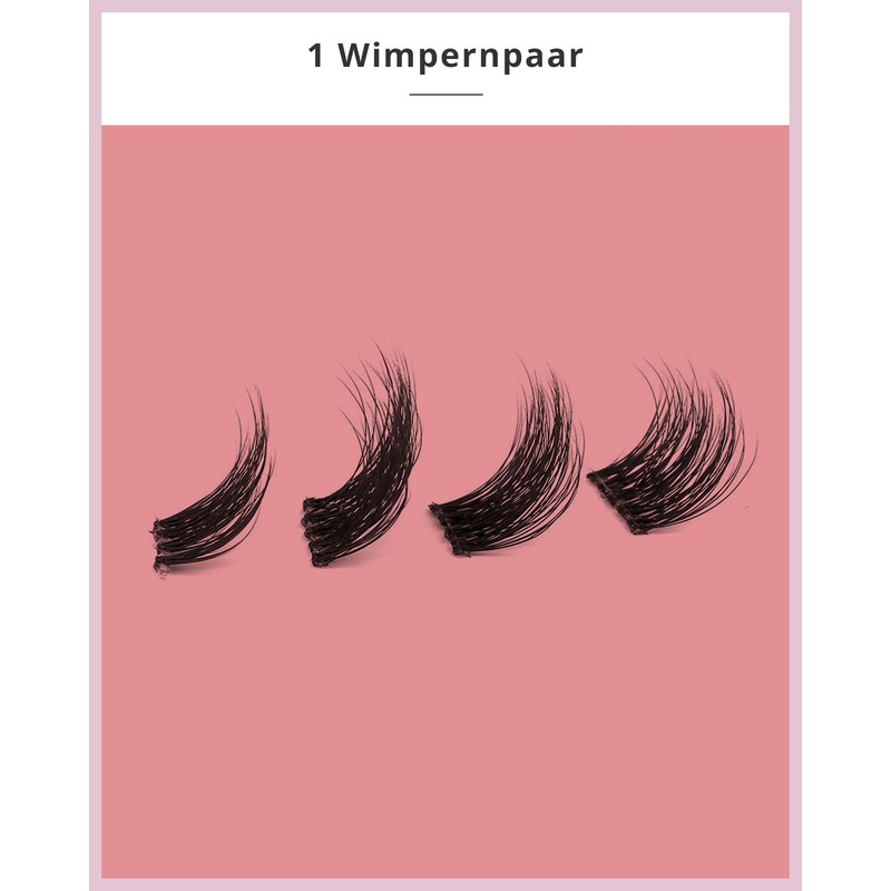 GirlGotLashes Mini Box Flutter Fling, Home Eyelash Extensions, 1 Pair of