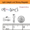 Kcctoo Magnetic Necklace Clasps and Closures - 14k Gold and