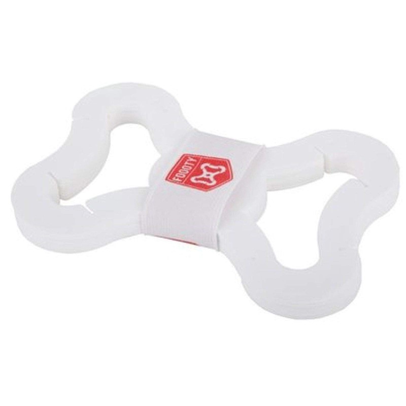 FOOOTY 001W Faltbarer Ball Weiss