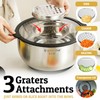 Mixing Bowls with Lids Set - Non-Slip, Airtight Warp-Proof TPR-AS