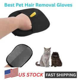 Unbranded 2 PCS PET Grooming Gloves Cat Hair Remover 2025 New Pet Dog Hair Remover Gloves