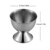 REOVE Egg Cups Set Stainless Steel Soft Boiled Egg Cups