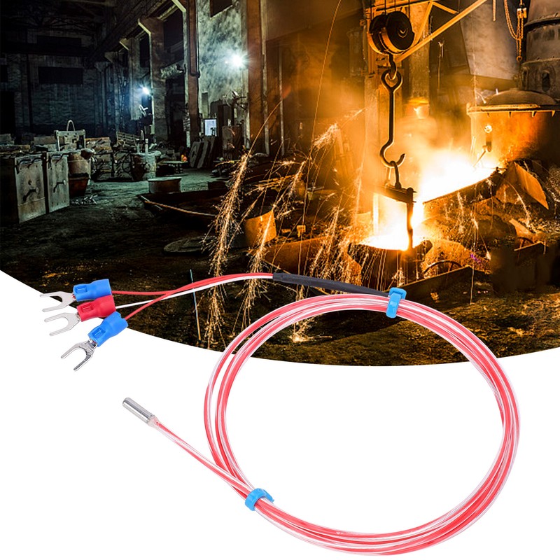 PT100 Waterproof Temperature Sensor 3 X 20mm Thermistor Temperature Probe