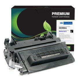 MSE Brand Remanufactured Toner Cartridge Replacement for HP CE390A (HP 90A) | Black