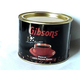 Kenya Coffee-gibsons Instant Coffee 100gm/3.53oz Each