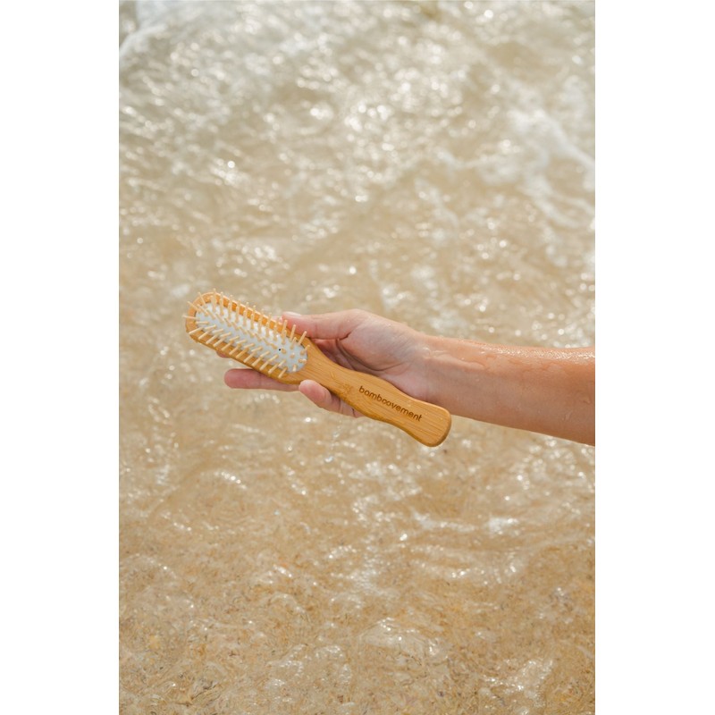 The Bamboovement Bamboo Detangling Brush