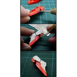 R-STYLE Stainless Steel Etching Mold Parts Set (type39) for Gunpla and Robot Scale Models to Enhance Detail