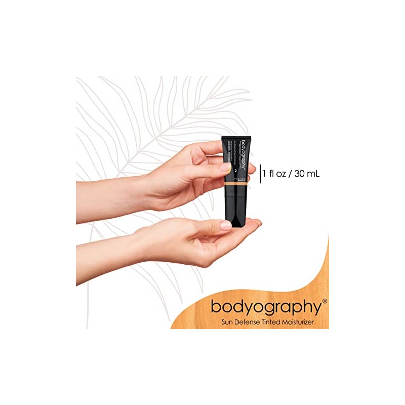 Bodyography Sun Defense Tinted Moisturizer - Nourishes and Defends Skin