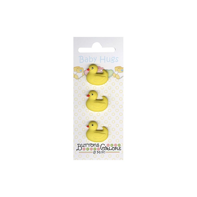 Buttons Galore and More Baby Hugs Buttons, Ducky