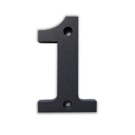 BetLight House Numbers for Outside-3 Inch Upgrade Rustproof Stainless Steel Flush Mount Mailbox Numbers/Home Address Numbers/Number 1