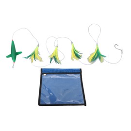 Feather Trolling Lures Excellent Camouflage Durable Trolling Feather Fishing Lures for Offshore Saltwater