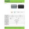EGIZPY EG-043 IP66 Outdoor Weatherproof Universal Electronics Enclosure Project Black