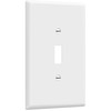 ENERLITES Toggle Light Switch Wall Plate, Jumbo Switch Cover, Oversized
