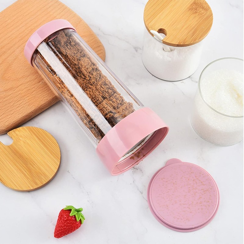 Flour Sifter,Sifter for Baking,Powdered Sugar Shaker Duster,Flour Duster for Bread