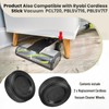 2 Pack Upgraded Replacement Wheel for Ryobi Cordless Stick Vacuum