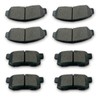 evkingauto 8pcs Front Rear Ceramic Disc Brake Pads For 2003