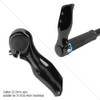 MEIJUN 1 Pair Aluminum Alloy Mountain Bike Road Bicycle Handlebar