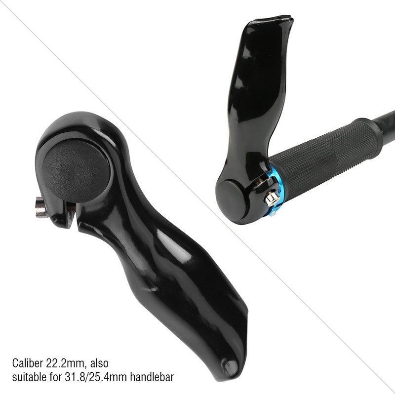 MEIJUN 1 Pair Aluminum Alloy Mountain Bike Road Bicycle Handlebar
