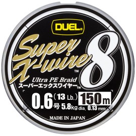 DUEL H3597-S PE Line No. 0.6 Super X Wire 8 (150 m) 0.6 S Silver