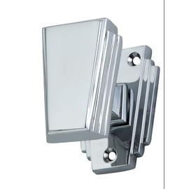 Infinity Decor Antique Vintage Art Deco Victorian Period Door Knobs Mortice Handles Brass & Chrome (Polished Chrome)