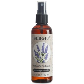 Room Natural Linen Spray and Fabric Spray, Aromatherapy (【4 Fl Oz】, Soothing Lavender (1 Bottle))