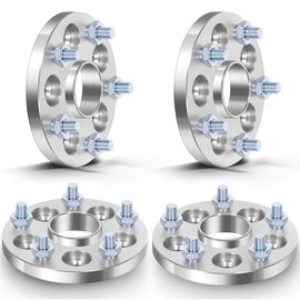 AINTIER 4X 5 Lug Wheel adapters 5x100 to 5x4.5 with 12x1.25 56.1mm 15mm