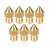 SIUTEC® Premium MK8 Brass / Brass Nozzle Set of 3