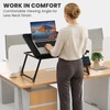 Laptop Bed Desk, 5-Angle Adjustable Bed Laptop Table with Cup