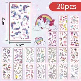 20 Stickers, Kids Tattoos For Girls, Rainbow Tattoos, Temporary Tattoos, Tattoo Stickers, Kids Tattoo Stickers