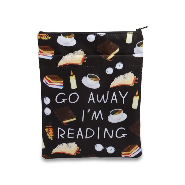 PLITI Reading Lover Book Sleeve Book Lover Gift Bookworm Gift