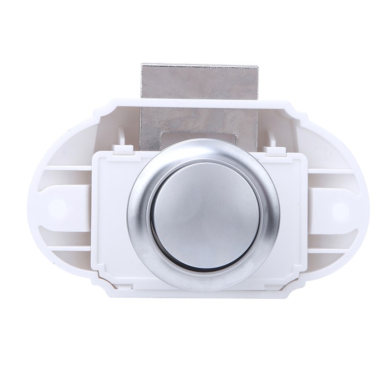 Pearl Chromium Keyless Push Pull Push Lock for RV /