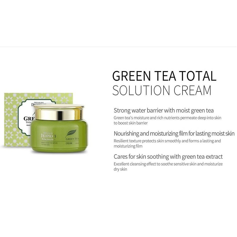 Deoproce Premium Green Tea Total Solution Skin Care 3 Set