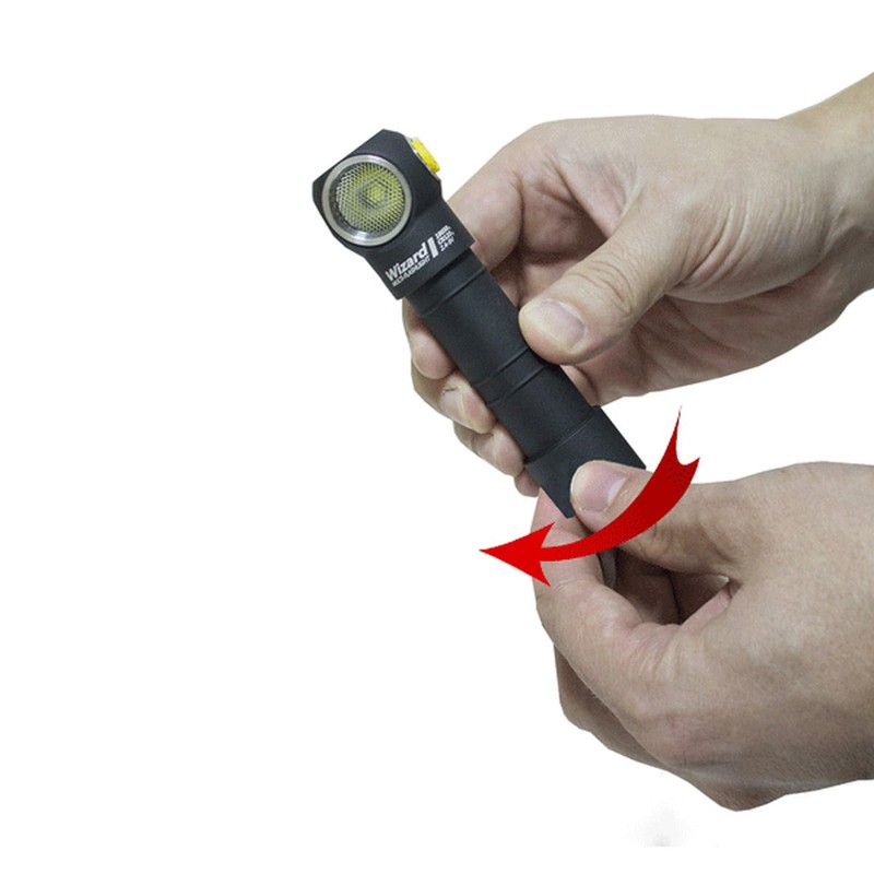 Armytek Wizard Pro v3 XHP50 (White) USB Magnet Rechargeable Headlamp