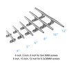 Boat Cleat Open Base Heavy Duty 316 Stainless Steel Boat