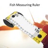138x5cm Fish Measuring Ruler Fish Measuring Tape Waterproof Fishing Measurement