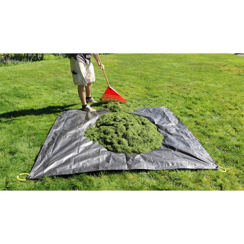 Allsop Home & Garden 31586 Clean-Up Canvas Super Duty Tarp