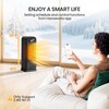 FLANUR Space Heater for Bedroom, Smart Electric Heater with WiFi