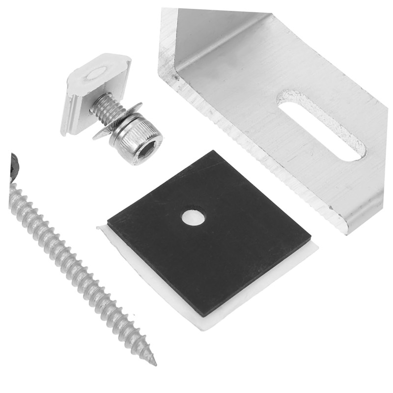 Gadpiparty Solar Panel Mounting Bracket for Roofs Sturdy Foot Design