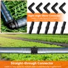 GZkushi Irrigation Garden Hose Connector, Drip Hose Connector, Irrigation Connection