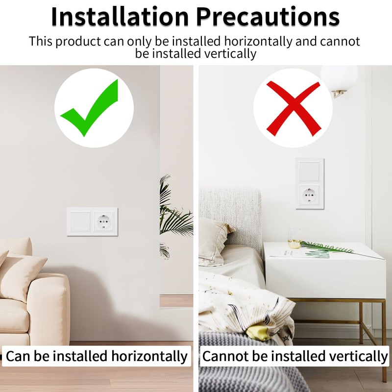 JIMEIDA Socket with Light Switch White with Hook Single 1