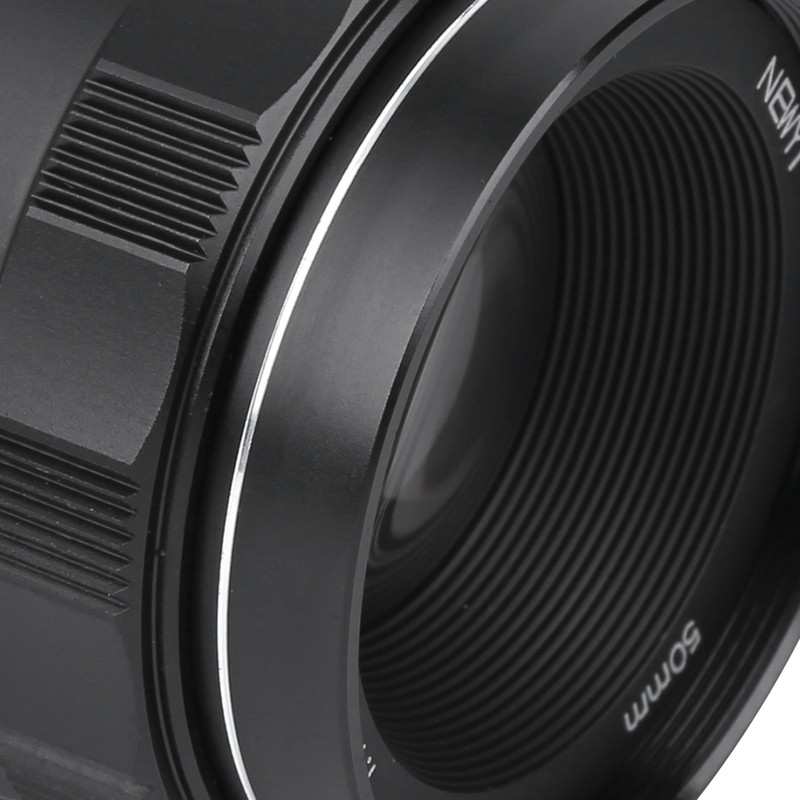 NEWYI 50mm F1.8 E Mount Large Aperture Portrait Manual Lens