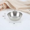 16Pcs Stainless Steel Sauce Dishes Round Seasoning Dishes Sushi Dipping