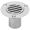 POENVFPO Boat Drain Scupper,High Strength 316 Stainless Steel Yacht Floor