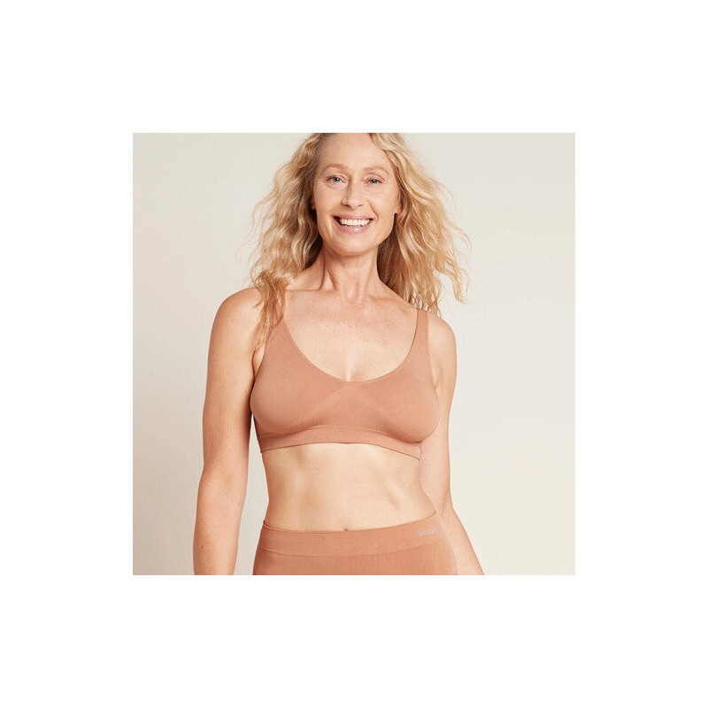 Boody Seamfree Crop Bra, Black / L