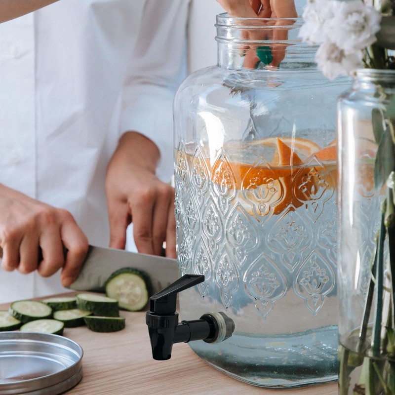 10 Sets Replacement Cooler Faucet, Reusable Nozzle for Beverage Lever