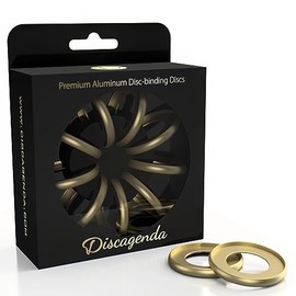 Discagenda Discbound Discs (Gold, 9 Piece 1.65in)
