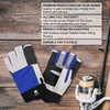 FitsT4 Sports Sailing Gloves 3/4 Finger and Grip Great for