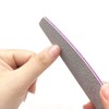 Professional nail file 100 180 grit Double-sided gray washable 10-piece